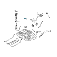OEM Hyundai Sonata Extension Wiring Assembly-Fuel Pump Diagram - 31125-4R200