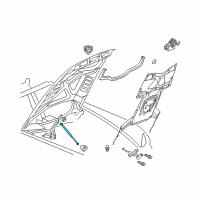 OEM 2003 Dodge Viper Gas Prop Diagram - 4865820AE