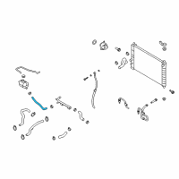 OEM 2008 Chevrolet Aveo Inlet Hose Diagram - 96461942