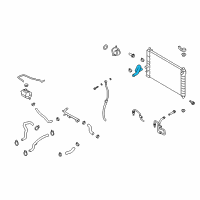 OEM 2008 Chevrolet Aveo Lower Hose Diagram - 96536613