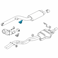 OEM 2012 BMW Z4 Rubber Mounting Diagram - 18-30-7-802-829