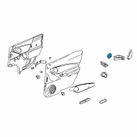 OEM 2011 Chevrolet Malibu Window Switch Diagram - 22684675