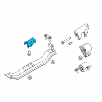 OEM 2018 Ford F-250 Super Duty Transmission Mount Diagram - LC3Z-6068-A