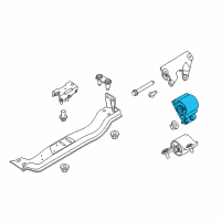 OEM 2011 Ford F-350 Super Duty Mount Diagram - BC3Z-6038-D