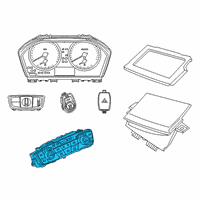 OEM BMW X2 Automatic Air Conditioning Control Diagram - 64-11-9-371-460