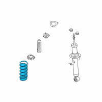 OEM 2014 Nissan 370Z Spring-Front Diagram - E4010-1A30E