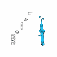 OEM 2012 Nissan 370Z ABSORBER Kit - Shock, Front Diagram - E6110-1EA0C