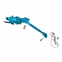 OEM 2019 Acura RDX Column Assembly, Steering Diagram - 53200-TJB-A02