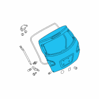 OEM Nissan Door - Back Diagram - K010M-1VKMA