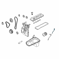 OEM 1999 Nissan Frontier Gauge Oil Lever Diagram - 11140-3S507