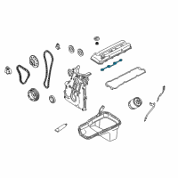 OEM Nissan Xterra Valve Cover Gasket Diagram - 13270-70F00