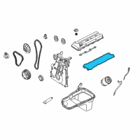 OEM 2001 Nissan Frontier Rocker Cover Gasket Diagram - 13271-70F00