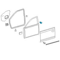 OEM 2014 Toyota Camry Frame Molding Diagram - 67663-06060