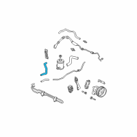 OEM Acura MDX Hose, Oil Tank Diagram - 53733-S3V-A11