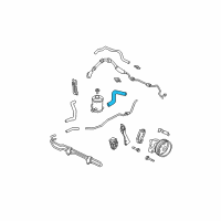 OEM Acura Tube, Suction Diagram - 53731-S3V-A00