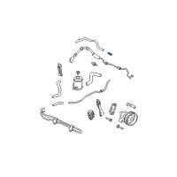 OEM 2012 Acura MDX Pipe A, Return (10MM) Diagram - 53720-SHJ-A01