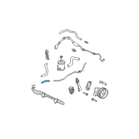 OEM Acura MDX Hose, Oil Cooler Diagram - 53732-S3V-A11