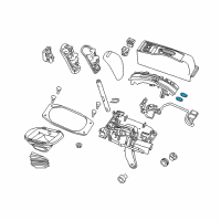 OEM 2013 Chevrolet Caprice Bulb Diagram - 92262716