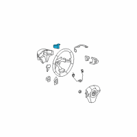 OEM Chevrolet Malibu Switch Asm-Automatic Transmission Man Shift Shaft Position *Ebony Diagram - 15895323