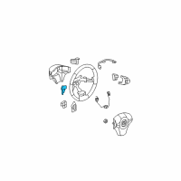 OEM 2007 Saturn Aura Switch, Automatic Transmission Man Shift Auxiliary Position Diagram - 15895322