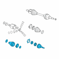 OEM 2015 Chevrolet Spark EV Outer Joint Diagram - 95286865