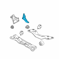 OEM 2003 BMW 530i Engine Mount Left Diagram - 22-11-1-092-973