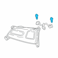 OEM Hyundai Ioniq 5 Bulb Diagram - 18642-21008-L