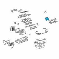 OEM 2003 Cadillac Seville SEAL KIT, A/C Evaporator Diagram - 52480244