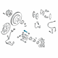 OEM Infiniti QX50 Bolt-Slide Pin Diagram - 44141-4EA0A