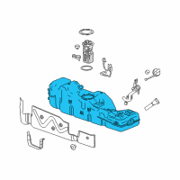 OEM 2016 Chevrolet Colorado Fuel Tank Diagram - 84577802