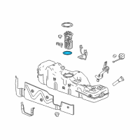 OEM Chevrolet Silverado 2500 HD Module Seal Diagram - 22682111