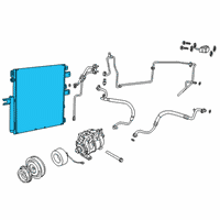 OEM Ram CONDENSER-Air Conditioning Diagram - 68322496AC