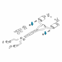 OEM 2022 Ford Mustang Front Bracket Diagram - FR3Z-5A242-E