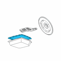 OEM Ford Pan Gasket Diagram - BL3Z-7A191-C