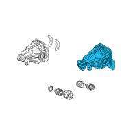 OEM 2004 Hyundai Santa Fe Carrier Assembly-Differential Diagram - 53000-39001