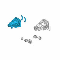 OEM Hyundai Santa Fe Carrier Assembly Diagram - 53010-39000