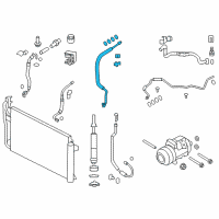 OEM Lincoln MKX Suction Hose Diagram - CT4Z-19D742-A