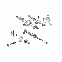 OEM 2005 Dodge Sprinter 3500 Bearing-Drive Pinion Diagram - 5134442AA