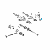 OEM 2003 Dodge Sprinter 2500 Cover Diagram - 5134668AA