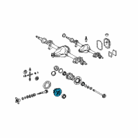 OEM 2004 Dodge Sprinter 2500 Case-Differential Diagram - 5136172AA