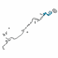 OEM Ram 1500 TUBE/HOSE-Supply & Return Diagram - 68309818AC