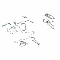 OEM Lexus IS300 Sensor, Oxygen Diagram - 89465-53210