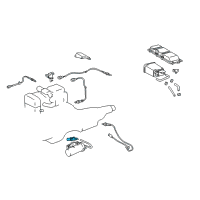 OEM Lexus Valve Assy, Vacuum Switching, NO.1 Diagram - 90910-12124