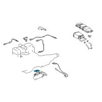 OEM 2003 Lexus IS300 Valve Assy, Vacuum Switching, NO.1 Diagram - 90910-12124