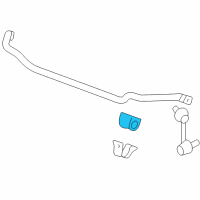 OEM Pontiac Solstice Insulator-Front Stabilizer Shaft Diagram - 25789241