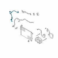 OEM 2007 Hyundai Elantra Hose-Discharge Diagram - 97762-2H110