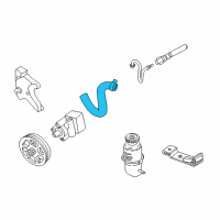 OEM 2004 Chrysler 300M Line-Power Steering Diagram - 4772682AC