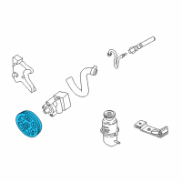 OEM 2000 Dodge Intrepid Pulley-Power Steering Pump Diagram - 4792118
