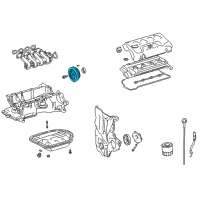 OEM 2006 Scion xB Pulley Diagram - 13407-21020