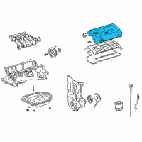 OEM Toyota Yaris Upper Cover Diagram - 11212-21060